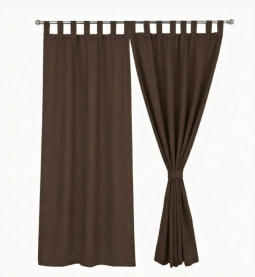 Штора уличная на веранду (В-220*Ш-150) Темно-Коричневая, (ткань Оксфорд 600)